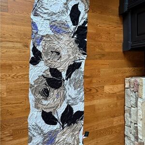 Cynthia Rowley Tan and Black Scarf